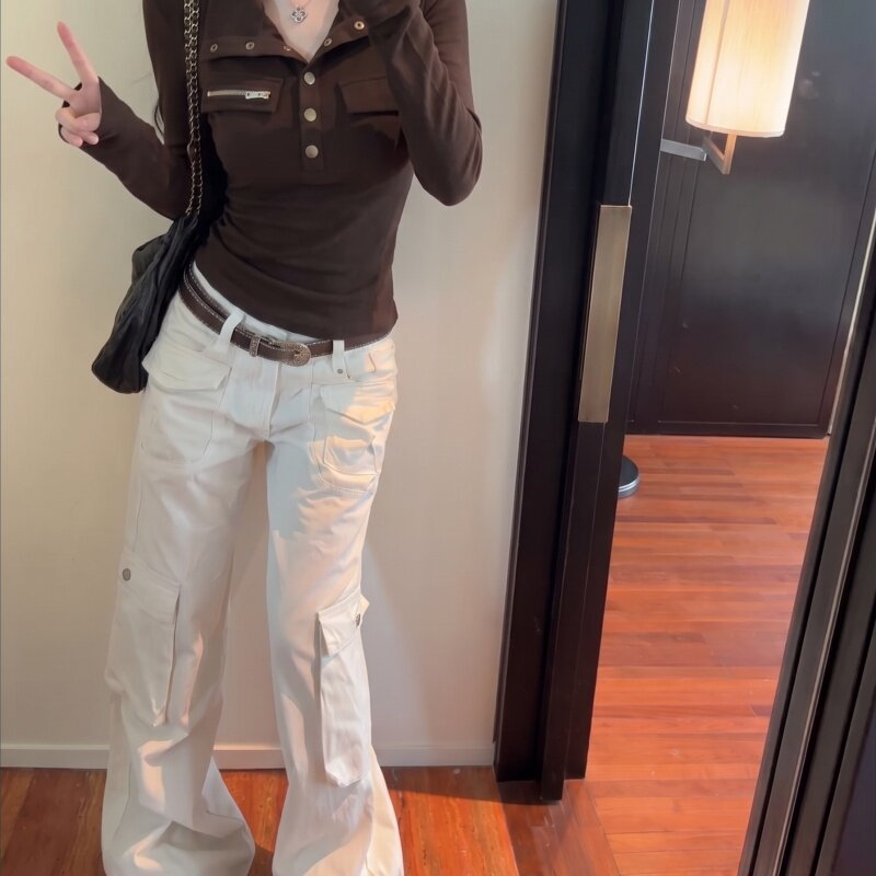 Fashionable And Sexy Long-Sleeved T-Shirt