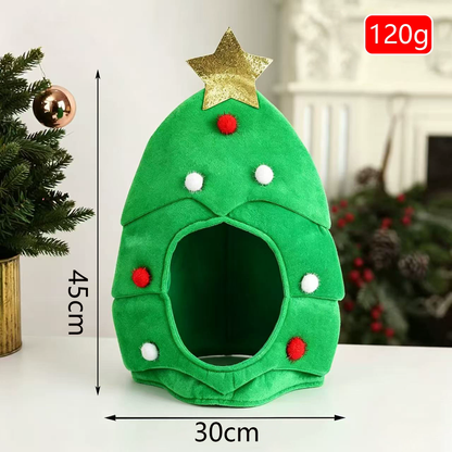 Creative and Quirky Rred Adult Christmas Hat