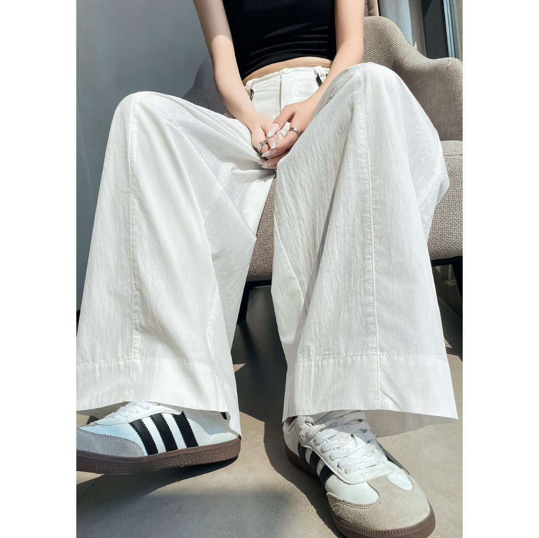 Loose-Fitting Casual Ice Silk Quick-Drying Pants