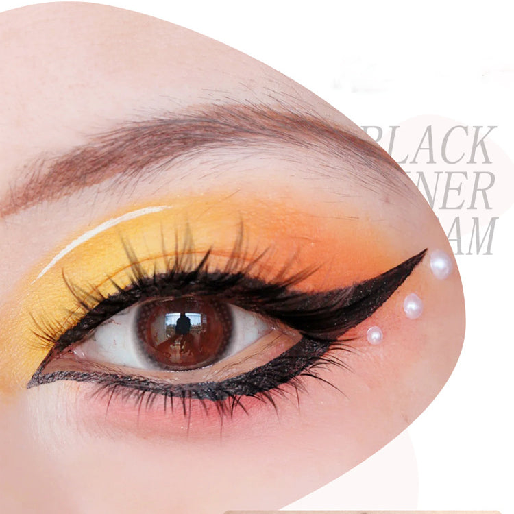 Waterproof And Non-Smudged Red Eyeliner Eyebrow Flower Painting Cream