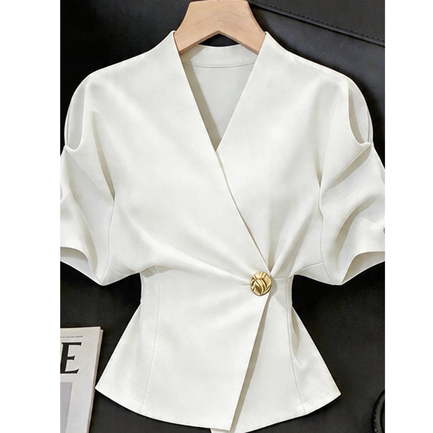 White French-style Fitted Shirt