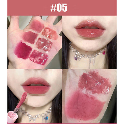 Double-Ended Lip Glaze 6 Colors Optional