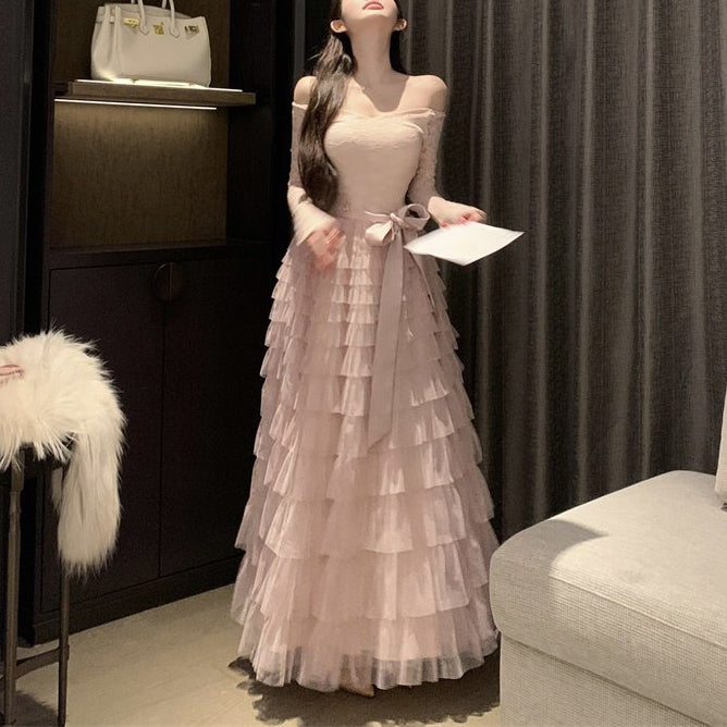 Sweet And Sexy Mesh Lace Birthday Dress