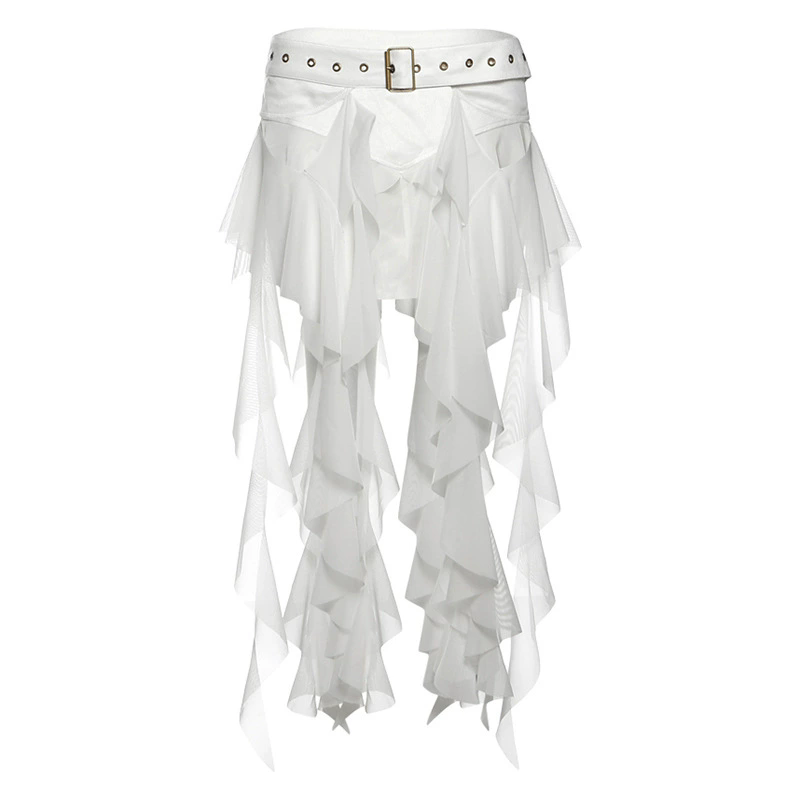 Fashionable and casual trendy irregular all-match ribbon waist belt