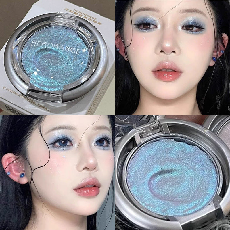 Cool Blue Mermaid Flash Color-Changing Eyeshadow