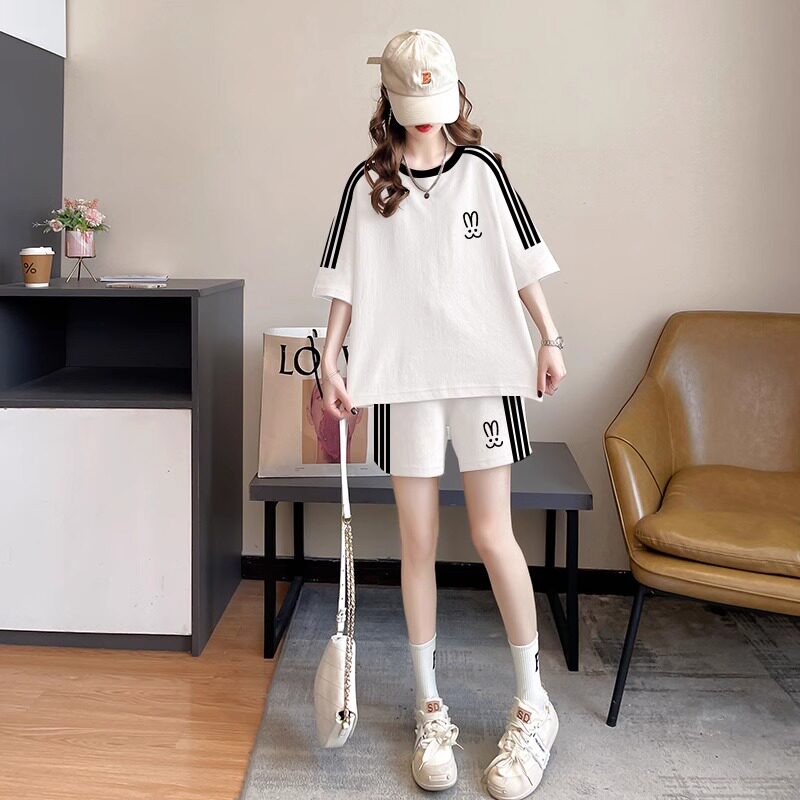 Summer Loose Casual Sporty Two-Piece Set