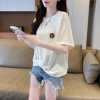 Irregular Fashionable Short-Sleeved T-Shirt