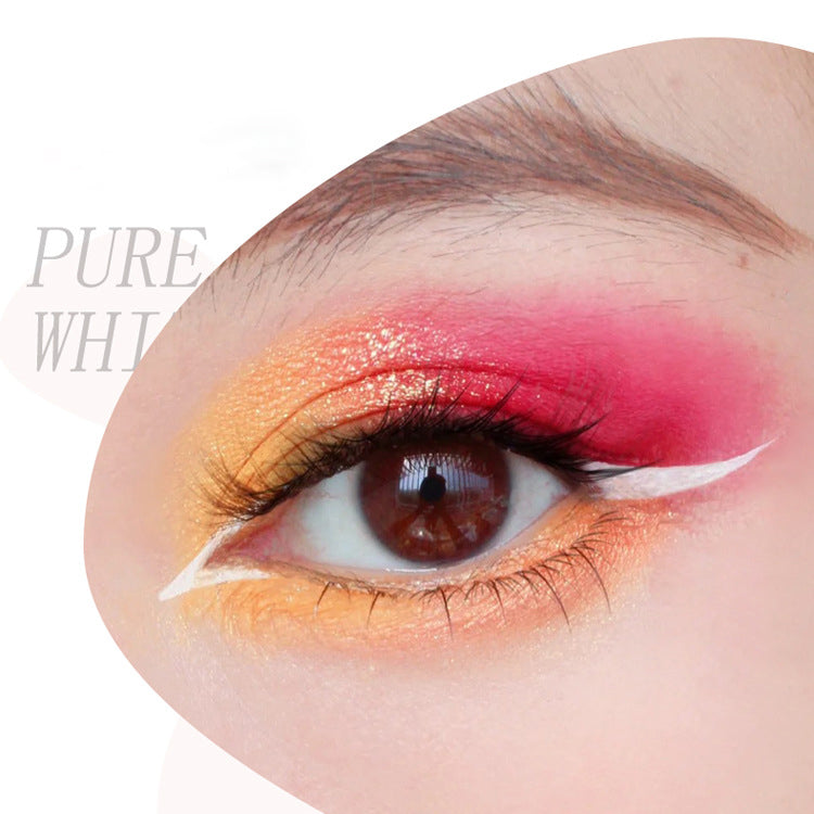 Waterproof And Non-Smudged Red Eyeliner Eyebrow Flower Painting Cream