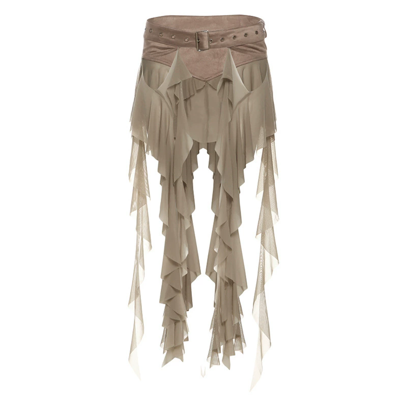 Fashionable and casual trendy irregular all-match ribbon waist belt