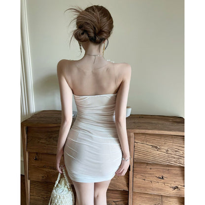 Mesh Patchwork Sleeveless Dress