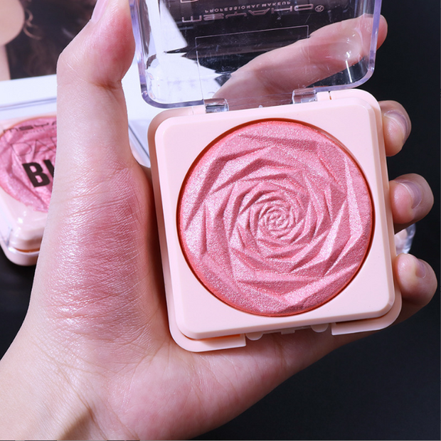 Nude makeup naturally brightens skin tone rouge monochrome blush