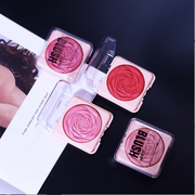 Nude makeup naturally brightens skin tone rouge monochrome blush