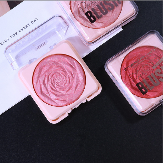 Nude makeup naturally brightens skin tone rouge monochrome blush