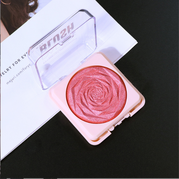 Nude makeup naturally brightens skin tone rouge monochrome blush