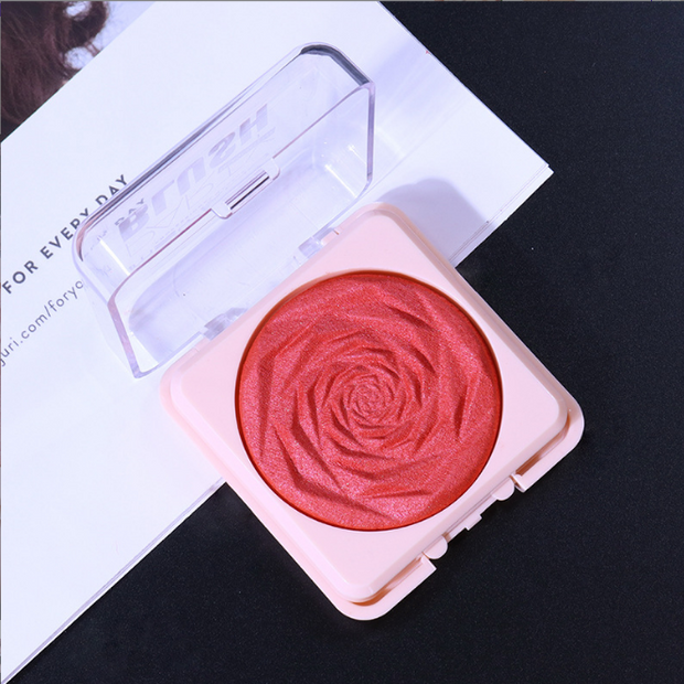 Nude makeup naturally brightens skin tone rouge monochrome blush