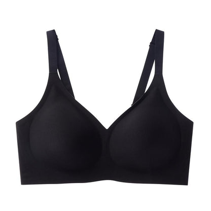 Jelly Wireless Women Comfortable Push Up Bras Wireless Seamless Full Coverage Bra Buttery Soft Everyday Tshirt Bra