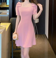 Sweet Bow A-Line Dress