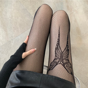 Butterfly Punk Sexy Fishnet Stockings Pantyhose