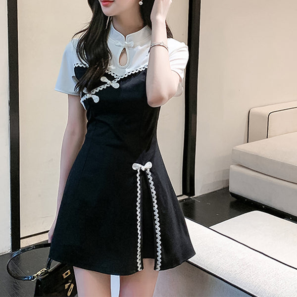 Improved Two-Piece Qipao Suit Skirt