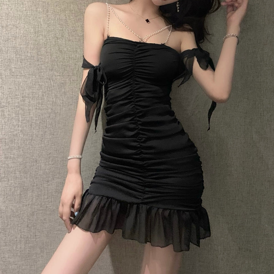 Sexy Off Shoulder Cami Maxi Skirt Set