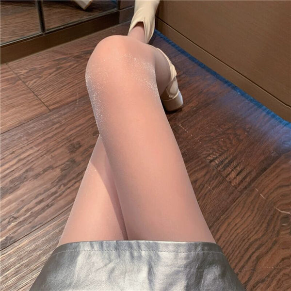Pearlescent Thin Breathable Invisible Stockings