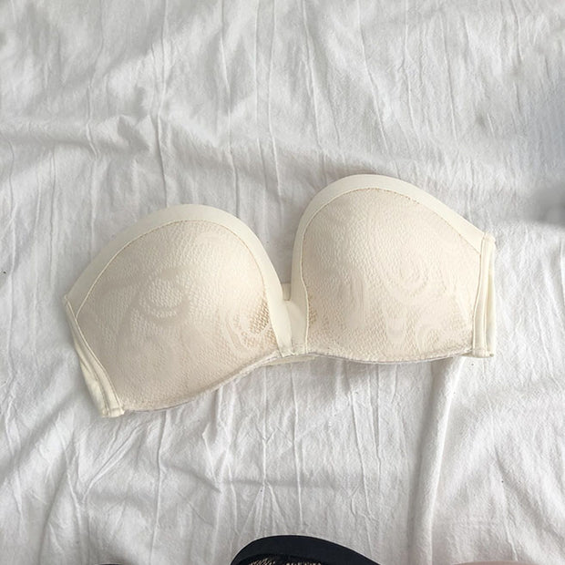 Non-slip no steel ring bra strapless underwear