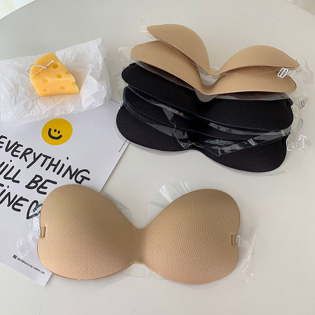 New invisible bra and chest patch one piece comfort nipple bra pads