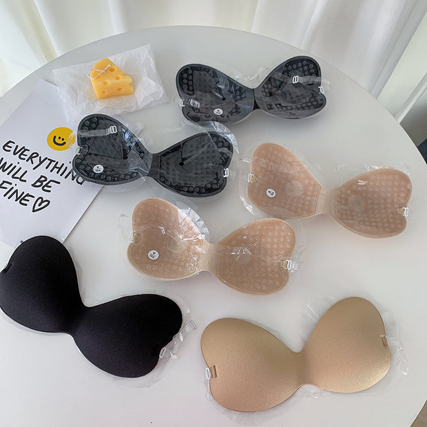 New invisible bra and chest patch one piece comfort nipple bra pads
