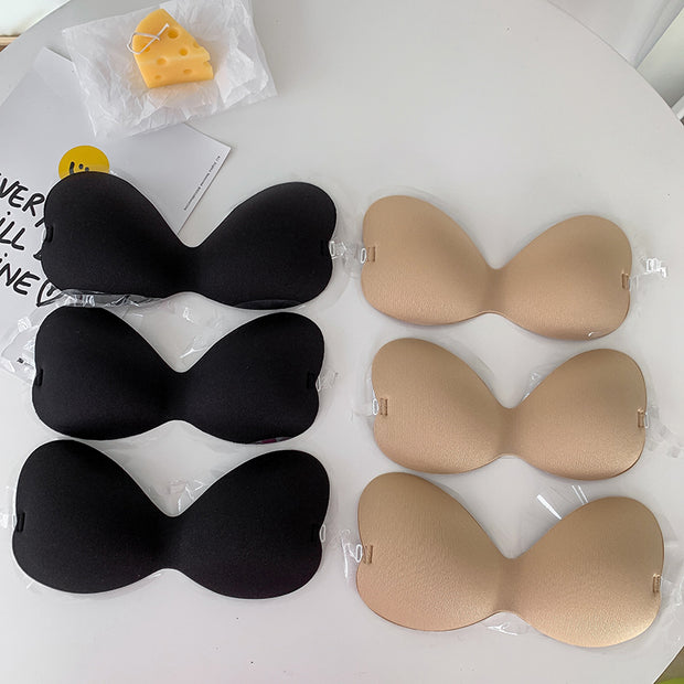 New invisible bra and chest patch one piece comfort nipple bra pads
