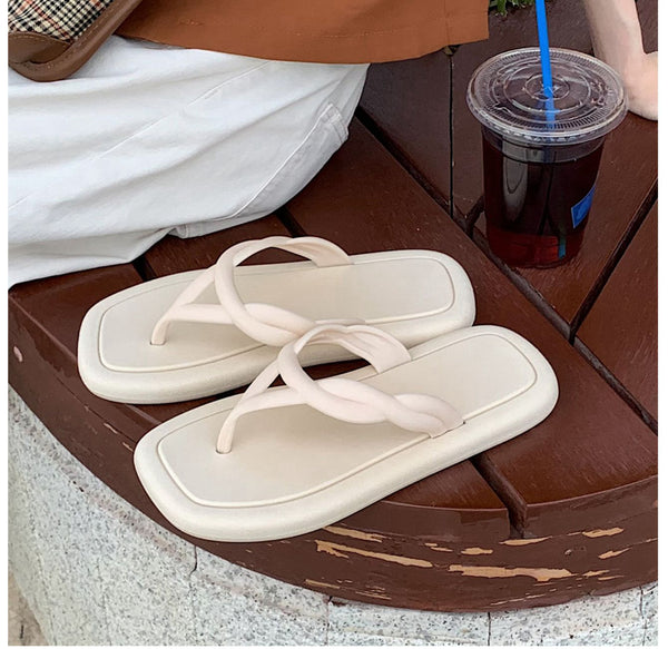 Summer Casual Fashion Retro Flip-Flops Vacation Beach Sandals