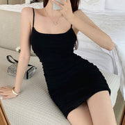 Tube Top Buttocks Tight-Fitting Short Cami Dress