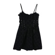 Summer Backless High Waist Cami Dress