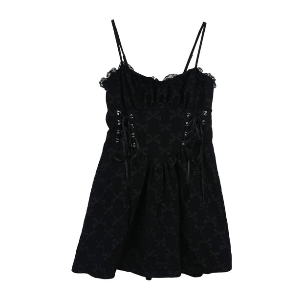 Summer Backless High Waist Cami Dress