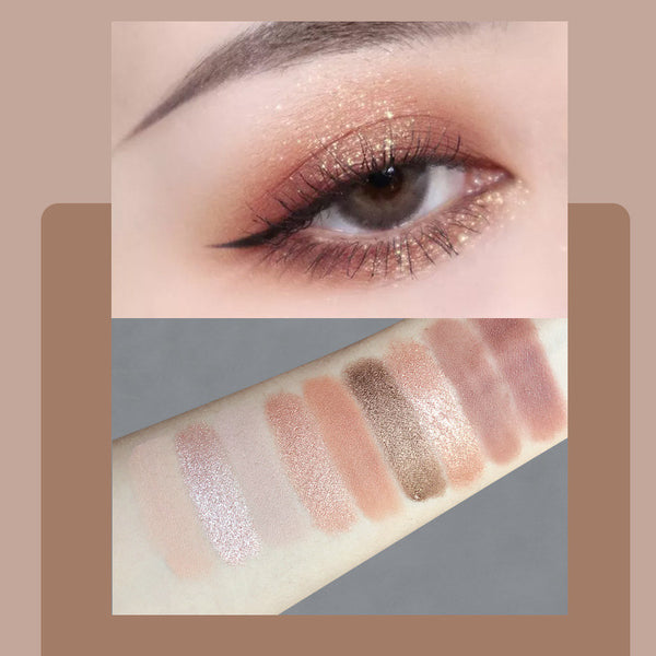 Matte Pearl Nine Square Grid Daisy Eyeshadow Palette