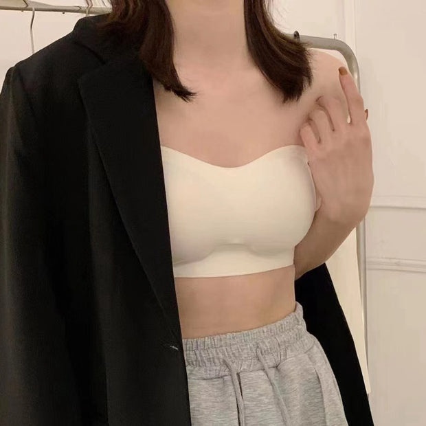 Non-Slip Strapless Push Up Invisible Bra Underwear