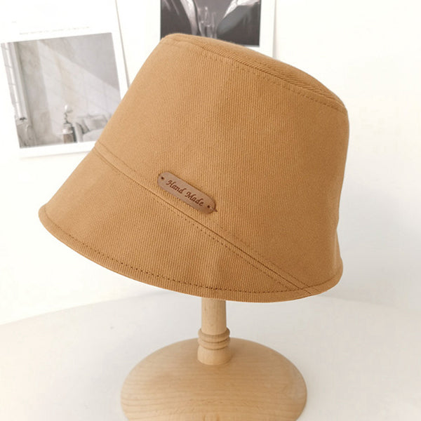 Label Adjustable Sun Protection Bucket Hat