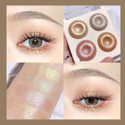 Glitter pearlescent brighten eyeshadow palette