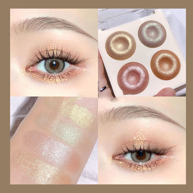 Glitter pearlescent brighten eyeshadow palette