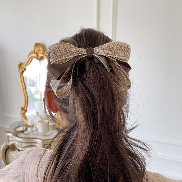 Bow Fixed Ponytail Fashion Hairpin