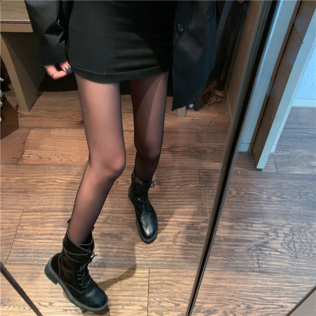 New Black Thin Transparent Stockings Sexy Socks