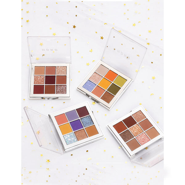 Colorful Pearlescent 9-Color Eyeshadow Palette