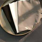 Mid-rise ice silk breathable ruffle briefs