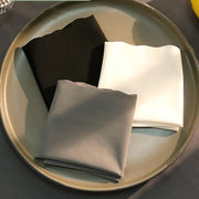 Mid-rise ice silk breathable ruffle briefs