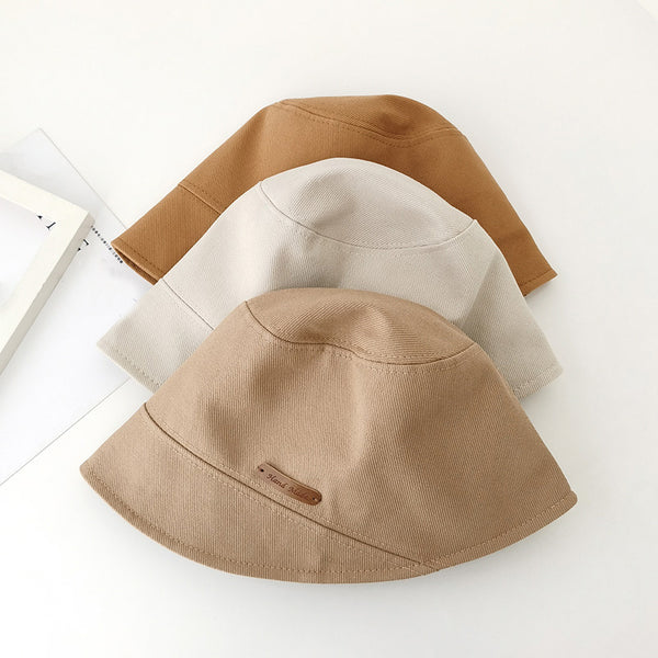 Label Adjustable Sun Protection Bucket Hat