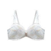 Feather embroidered non-slip breathable lingerie
