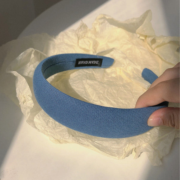Solid Color Knitted Simple Retro Headband