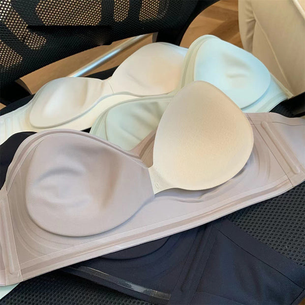 Non-Slip Strapless Push Up Invisible Bra Underwear