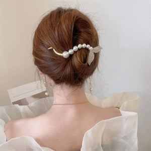 New Pearl Hair Accessories Mermaid Elegant Temperament Versatile Hair Accessories